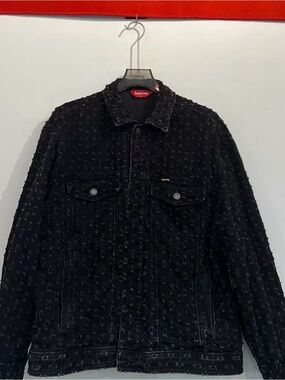 Supreme | Jackets & Coats | Supreme Velvet Trucker Jacket Xl